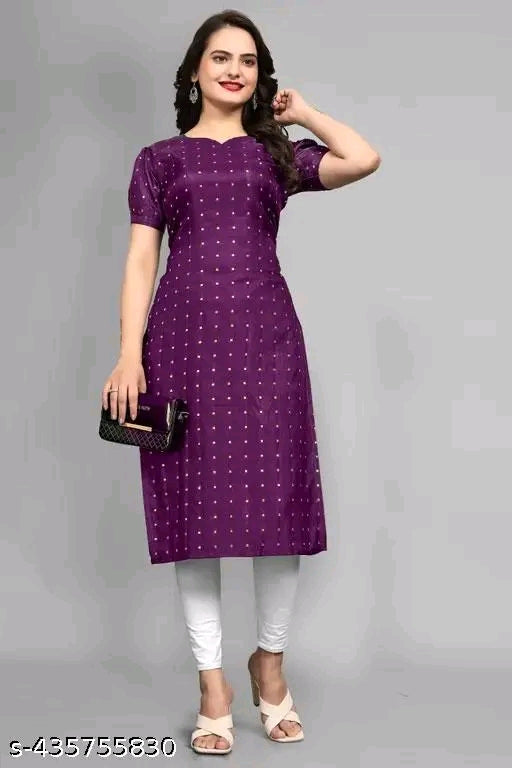 PURPLE KURTI FOR WOMEN 2026 COLLECTION