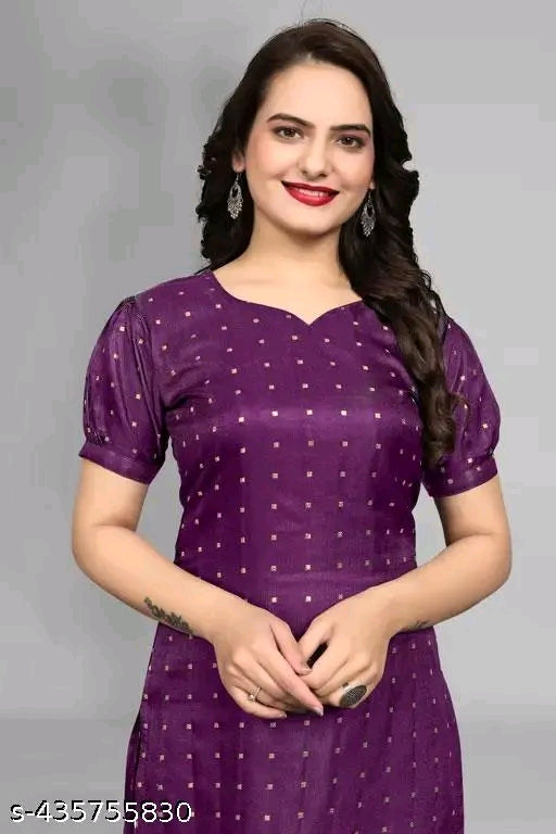 PURPLE KURTI FOR WOMEN 2026 COLLECTION