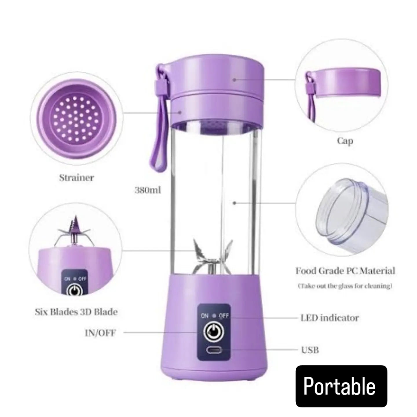 PORTABLE USB JUICER